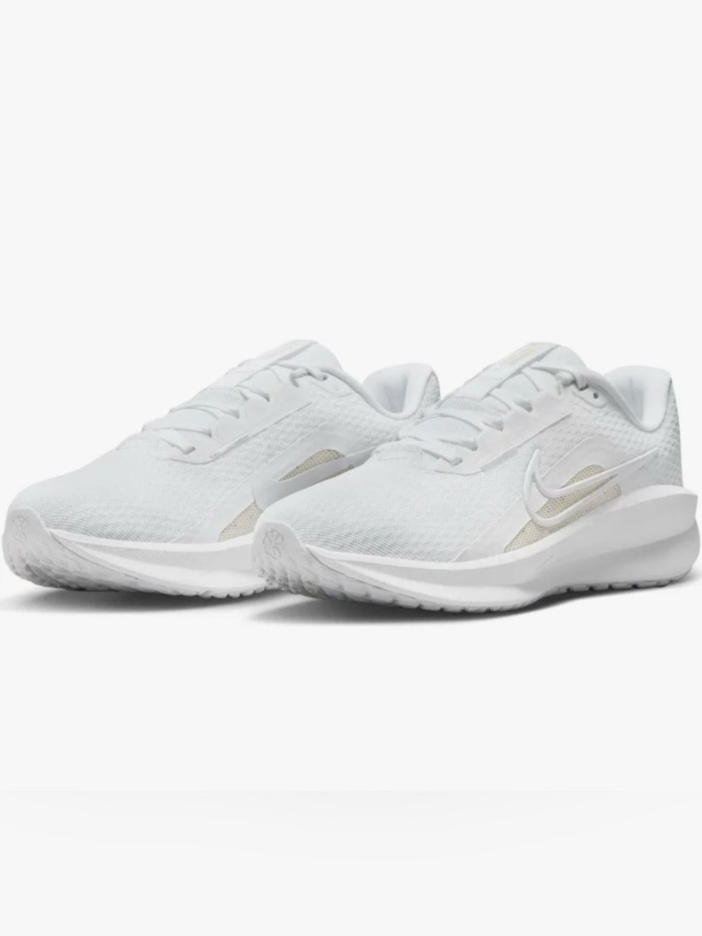 Nike Downshifter 13 White Sneakers New